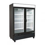 Empura EGM-7W 21.4 White Swing Glass Door Merchandiser Refrigerator With 1  Door, 7 Cubic Ft, 115 Volts