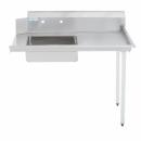 Empura E-SDT-48R 30" x 48" x 43.75" Stainless Steel Soiled Dish Table, Right Side