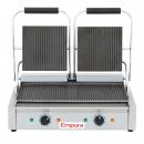 Empura E-SG-813 Double Grooved Commercial Panini Sandwich Grill - 120V, 1750W