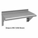 Empura EM-SS-WS-1260 12" x 60" Stainless Steel Solid Wall Shelf