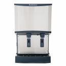 Scotsman HID525W-1 500 LB Meridian Water-Cooled Nugget Ice Machine Dispenser with Water Dispenser