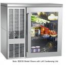 Perlick BBS36_SSRGDC 36" Back Bar Refrigerator, Glass Door with Stainless Steel Frame and Right Condensing Unit