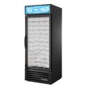 True GDIM-26NT-HC~TSL01 30" Black Tankless Glass Door Ice Merchandiser - 115V