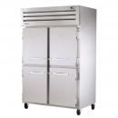 True STA2H-4HS Specification Series Two Section Solid Half Door Reach In Heated Holding Cabinet