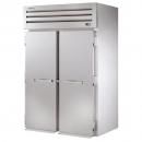 True STA2RRI89-2S 2-Section 68" Wide 2-Solid Door Roll-In Refrigerator