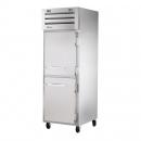 True STR1DT-2HS Specification Series Half Door Dual Temperature Reach In Combination Refrigerator / Freezer