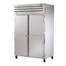 True STR2H-2S Specification Series Solid Door Two Section Reach In Heated Holding Cabinet - 56 Cu. Ft.