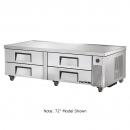 True TRCB-79 79" Four Drawer Refrigerated Chef Base 