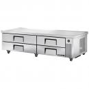 True TRCB-82-84 84" Four Drawer Refrigerated Chef Base 