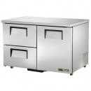 True TUC-48D-2-HC 48" Solid Door Undercounter Refrigerator with Two Drawers - 24 cu. ft.