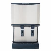 Scotsman HID525A-1 500 LB Meridian Air-Cooled Nugget Ice Machine Dispenser with Water Dispenser