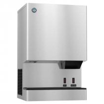 Hoshizaki DCM-500BAH-OS 618 lb 26" Wide Air-Cooled Cubelet-Nugget Style Ice Machine and Water Dispenser w/ Bin