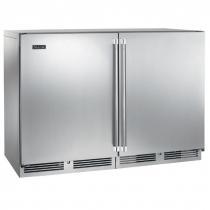 Perlick HC48RS4_SSSDC 48" C-Series Undercounter Refrigerator with Solid Stainless Steel Doors