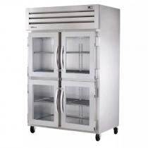 True STA2H-4HG Specification Series Two Section Glass Half Door Reach In Heated Holding Cabinet