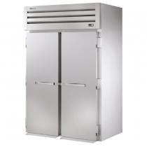 True STA2RRI89-2S 2-Section 68" Wide 2-Solid Door Roll-In Refrigerator