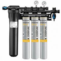 Everpure EV932773 INSURICE Triple PF-7CF-S Ice Filtration System with Pre-Filter 0.5 Micron and 7.5 GPM