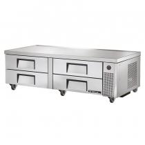 True TRCB-72 72" Four Drawer Refrigerated Chef Base 