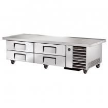 True TRCB-79-86 86" Four Drawer Refrigerated Chef Base 