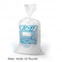 EK-Z-H12PMET Printed Ice Bag 10 LB Capacity