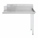 Empura E-CDT-48R 48" Stainless Steel Clean Dish Table, Right Side