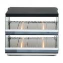 Empura HFD-85 48" 85-Liter 2-Shelf Countertop Hot Food Display Merchandiser - 1160W