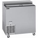 Perlick FR36-STK 36" Glass Froster in Stainless Steel with Shelves and Casters