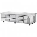 True TRCB-82-84 84" Four Drawer Refrigerated Chef Base 